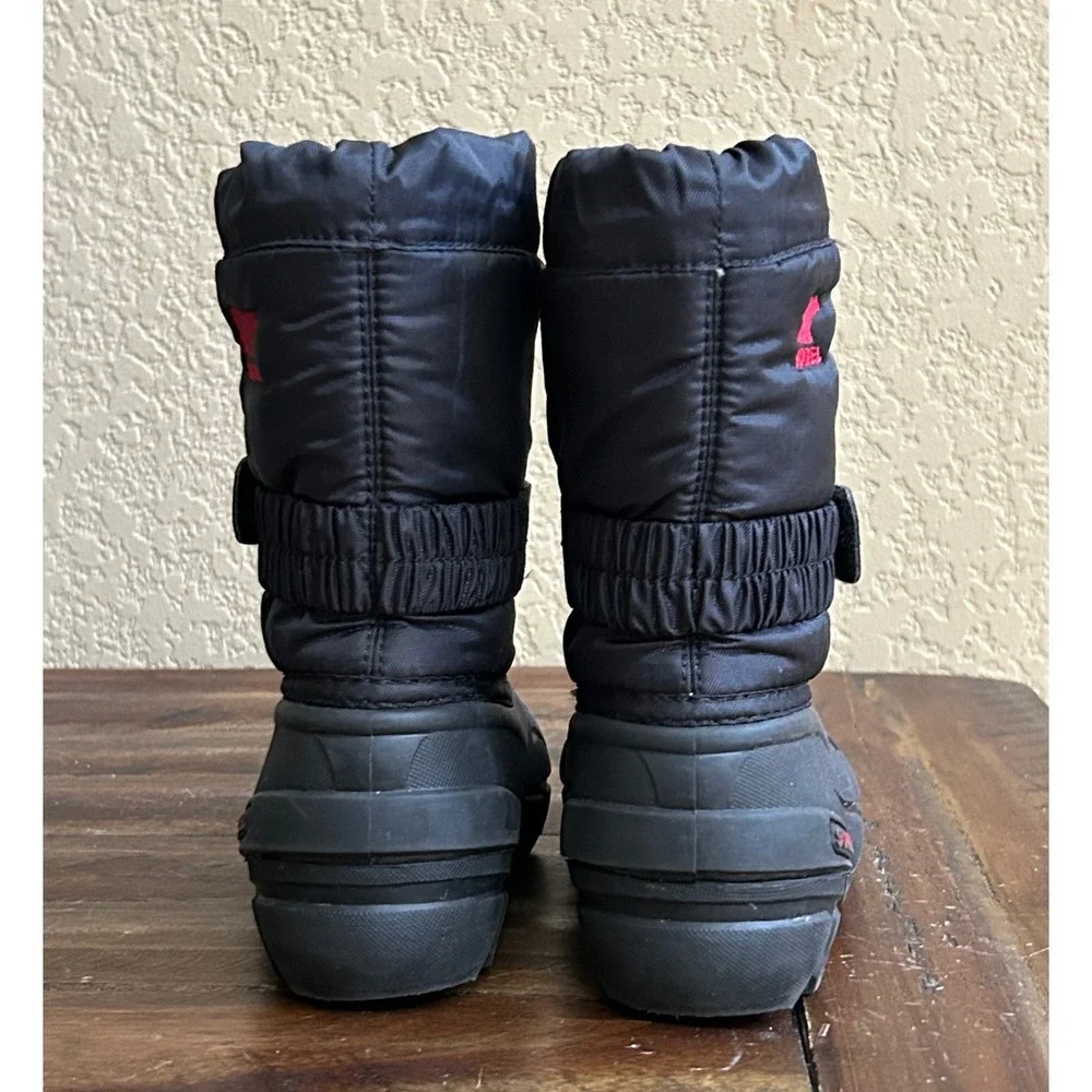 Sorel Toddler Boys Snow Boots Size 9 Waterproof Insulated Removable Liners